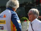 Флавио Бриаторе и Берни Экклстоун