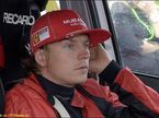Кими Райкконен на Rally Finland
