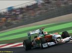 Адриан Сутил за рулем VJM04 на Гран При Индии